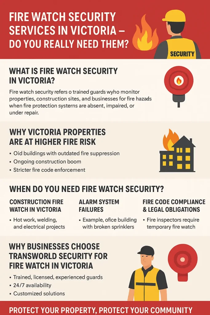 Fire Watch Security in Victoria