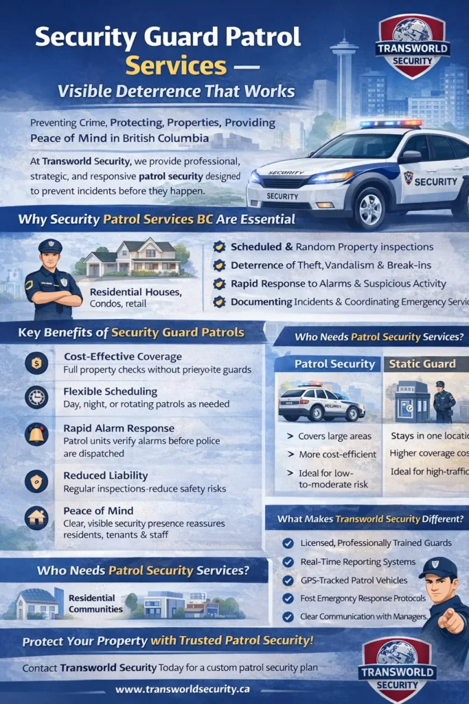 Security Patrol Services BC