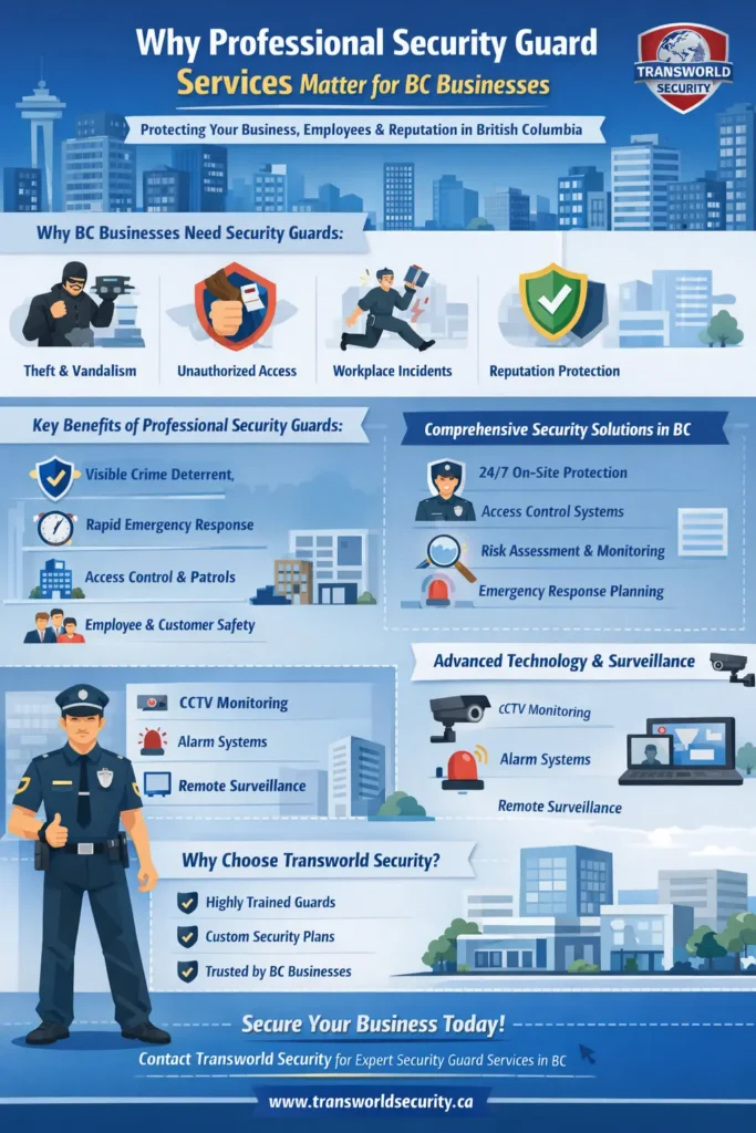 Professional Security Guard Services BC