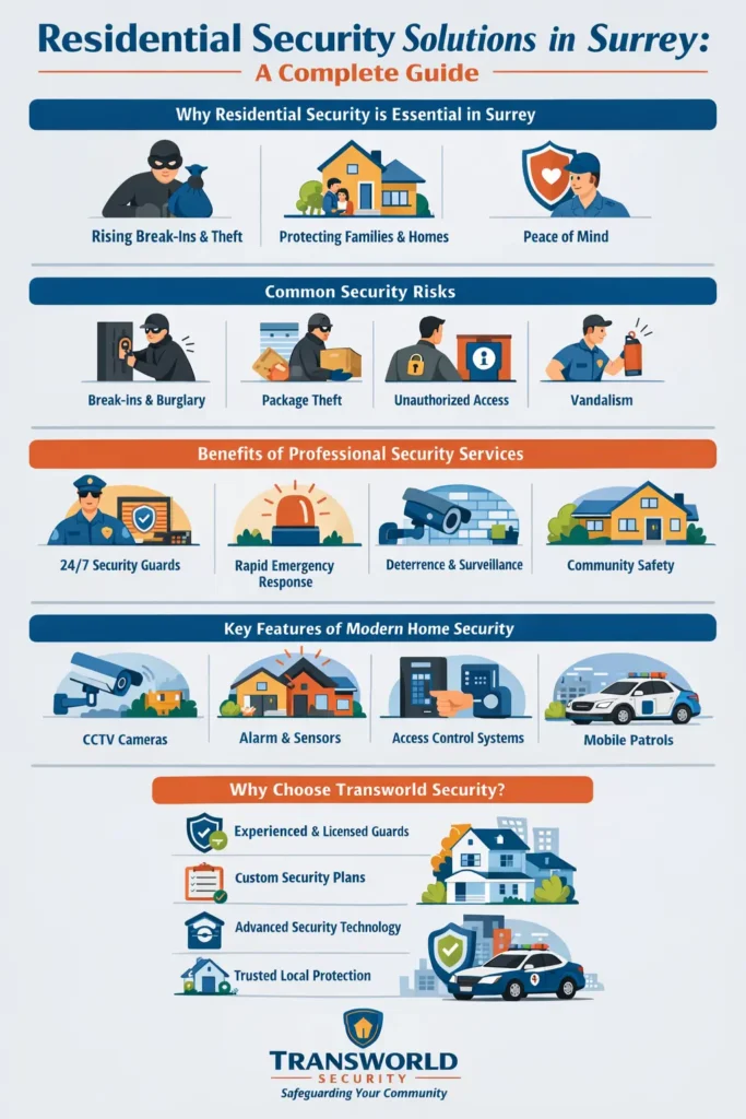 Residential Security Solutions Surrey 